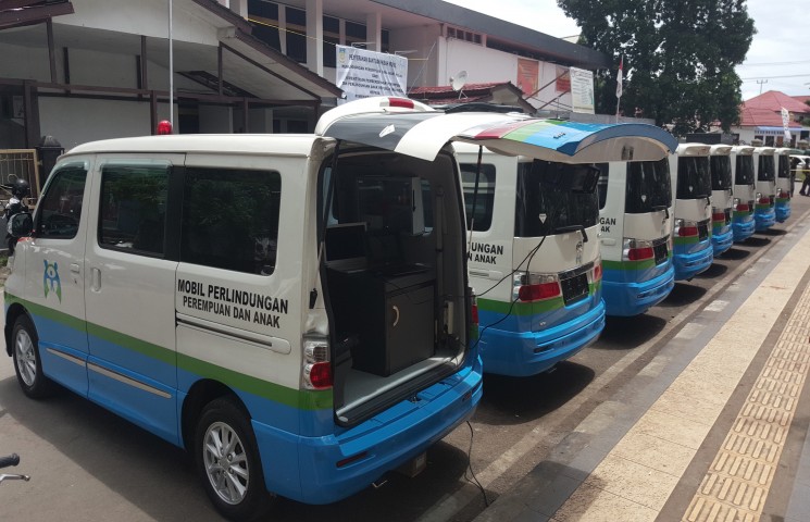Sembilan Kabupaten/Kota Terima Mobil Perlindungan Perempuan dan Anak